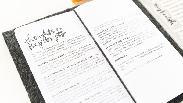Pieces of Health Notebook, 6 of 7
