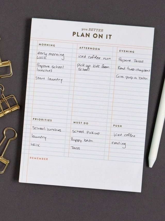 Plan On It 6×8 Notepad, 3 of 3