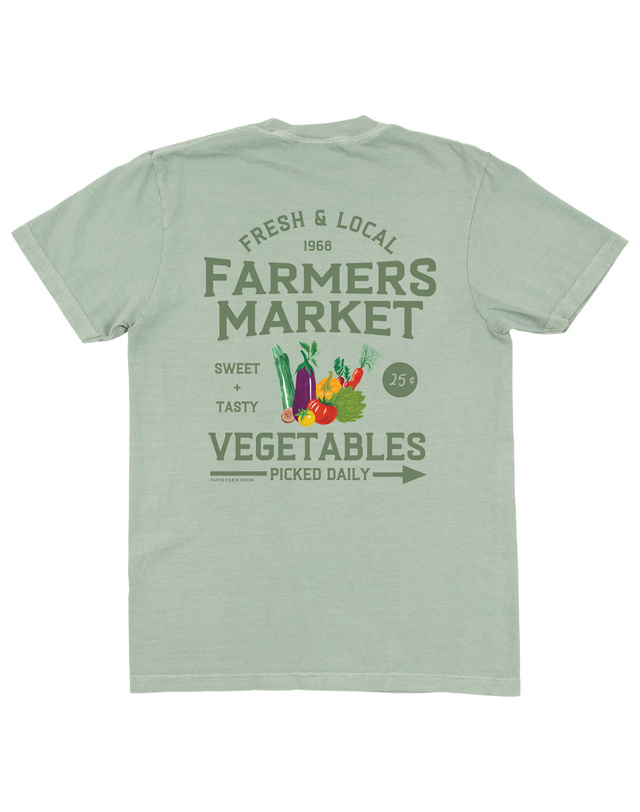 Farmers Market Tee - Bay, 3 of 4