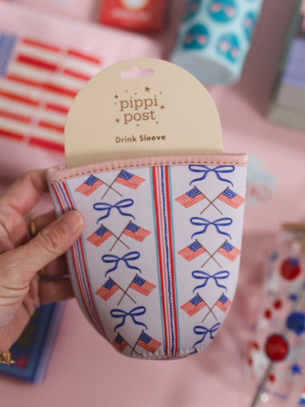 American Flags & Coquette Bows Drink Sleeve, 3 of 4