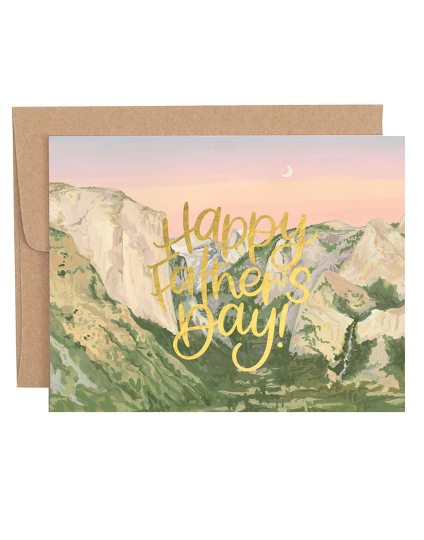 Yosemite Father's Day Greeting Card, 1 of 1