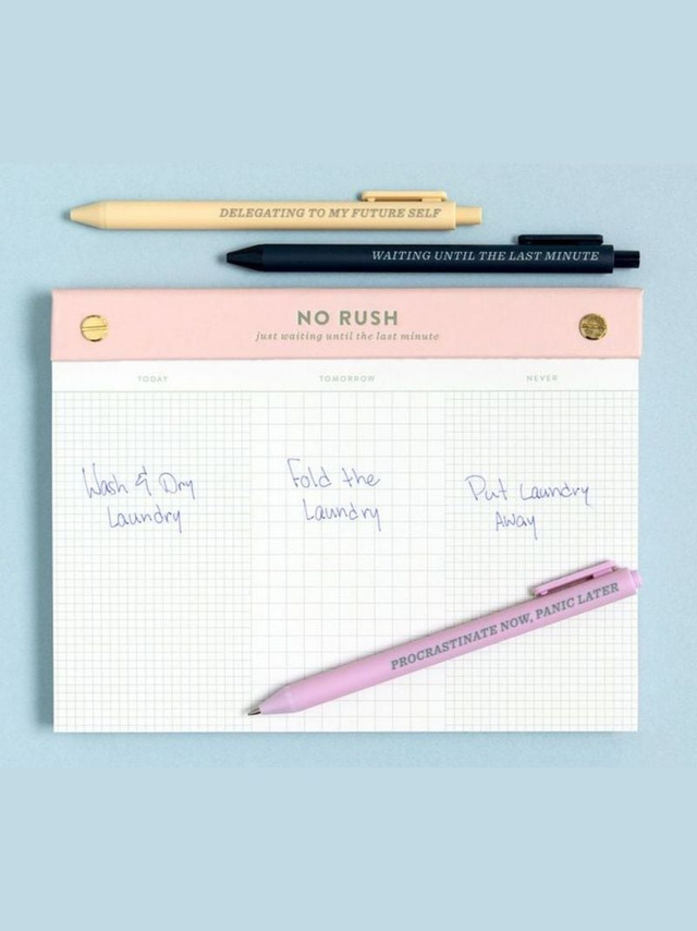 No Rush 6×8 Notepad, 4 of 4