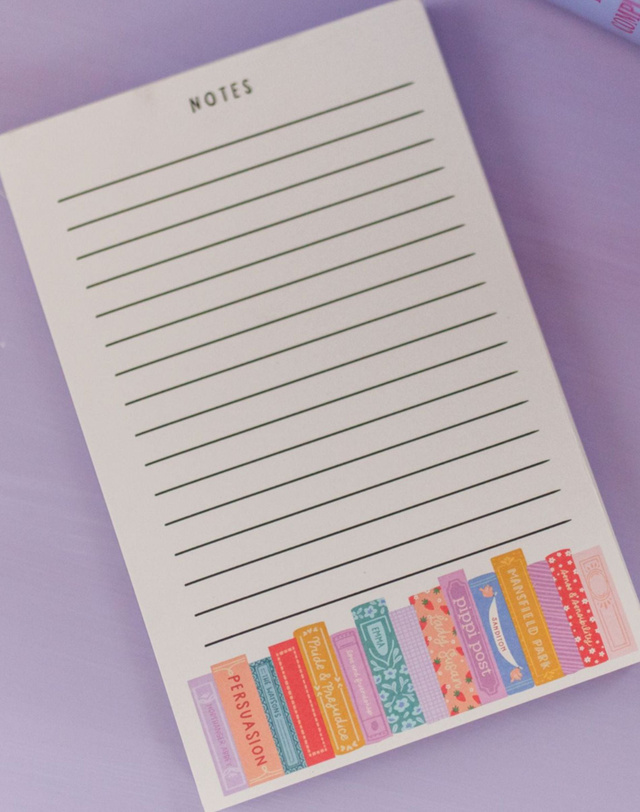 Jane Austen Books Notepad, 3 of 6