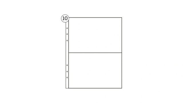 6×8 Page Protectors 4×6 Pockets (10 pack), 1 of 1