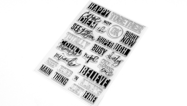 Stamp Set : 6×8 Carpe Diem, 2 of 7