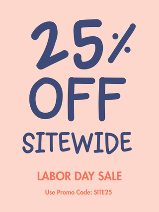 25% off sitewide