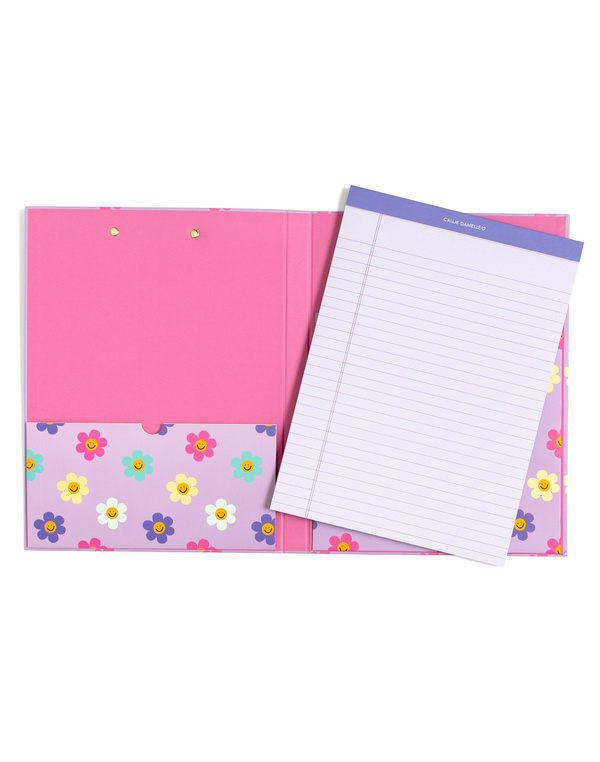 Happy Daisy Clipfolio with Lined Notepad, 5 of 7