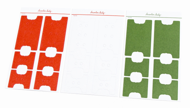 Red, White & Green Attacher Stickers Bundle, 2 of 3