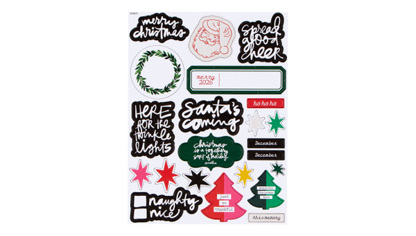 December Daily® 2026 6×8 Chipboard Sheet, 1 of 3