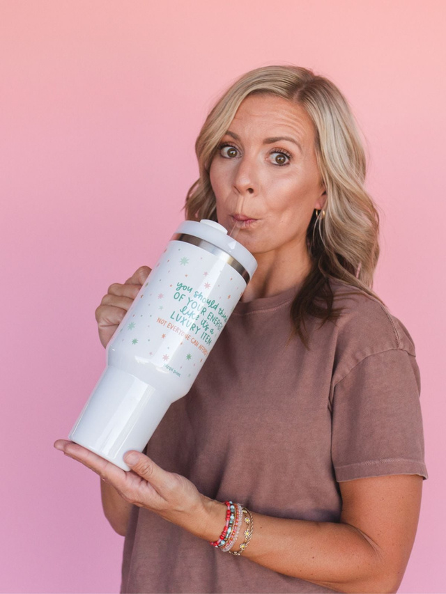 Energy Is A Luxury 40oz Tumbler, 3 of 7