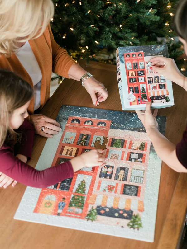 Christmas in the City - 500 Piece Jigsaw Puzzle, 4 of 8