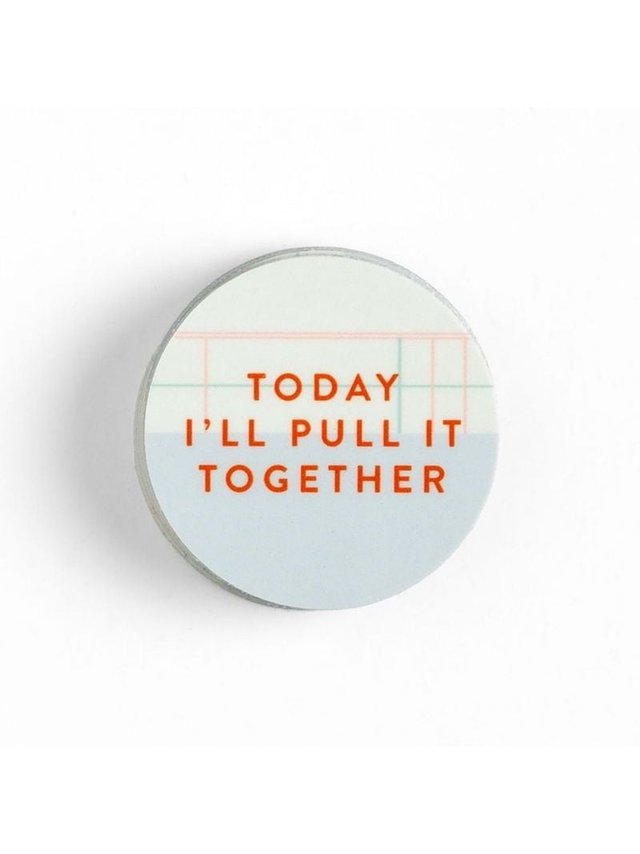 Today I'll Pull It Together Decal Sticker, 1 of 1