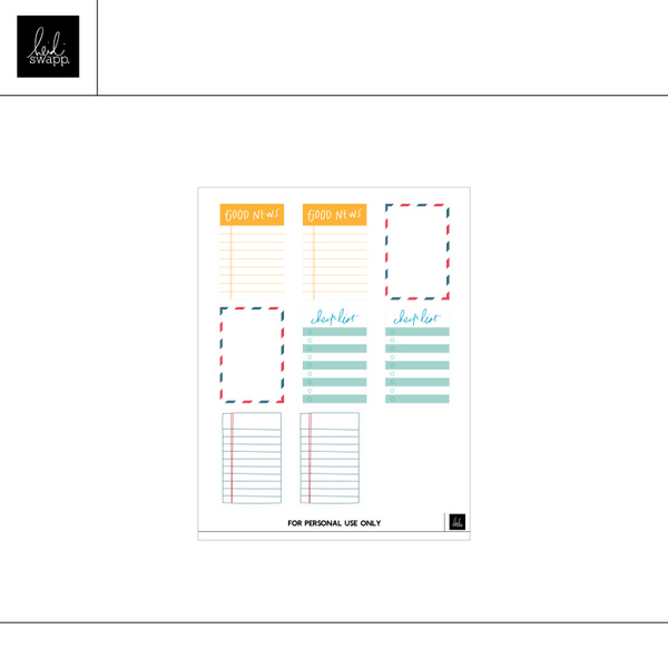 Digital Good News Notepad, 1 of 1