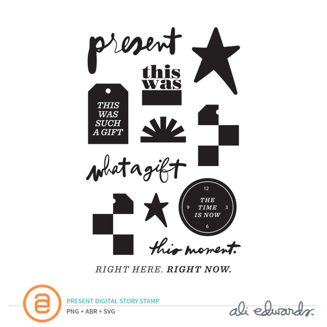 Present Digital Story Stamp™, 1 of 1