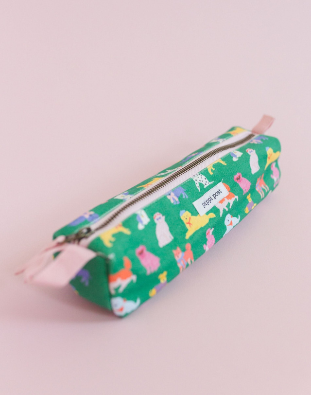 Dapper Dogs Canvas Pencil Pouch, 2 of 3