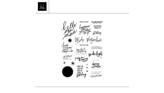Digital Hello Sunshine 6×8 Stamp Set , 1 of 1