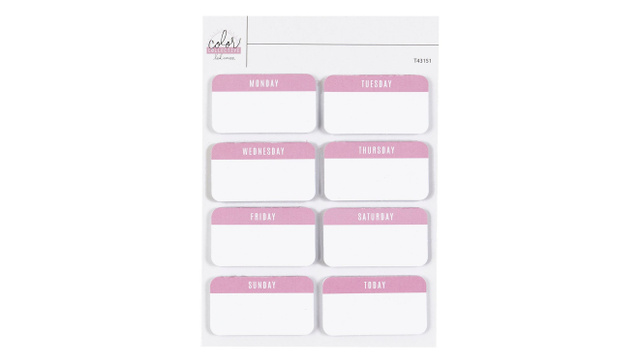 Color Collective Journaling Spots - Pinkity, 1 of 3