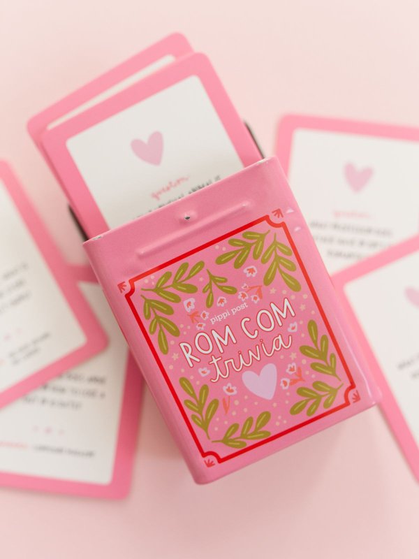 Rom Com Trivia Game - Deck of Cards + Storage Tin, 5 of 7