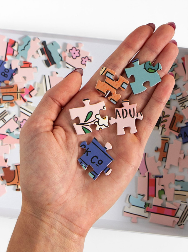 Rom Com City Map - 500 Piece Jigsaw Puzzle, 6 of 6