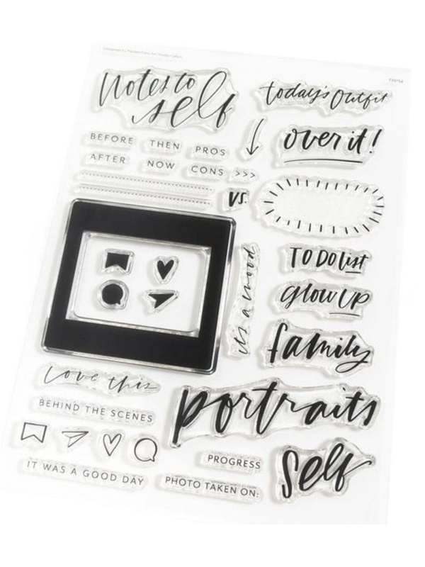 Stamp Set : 6×8 Notes To Self, 2 of 3
