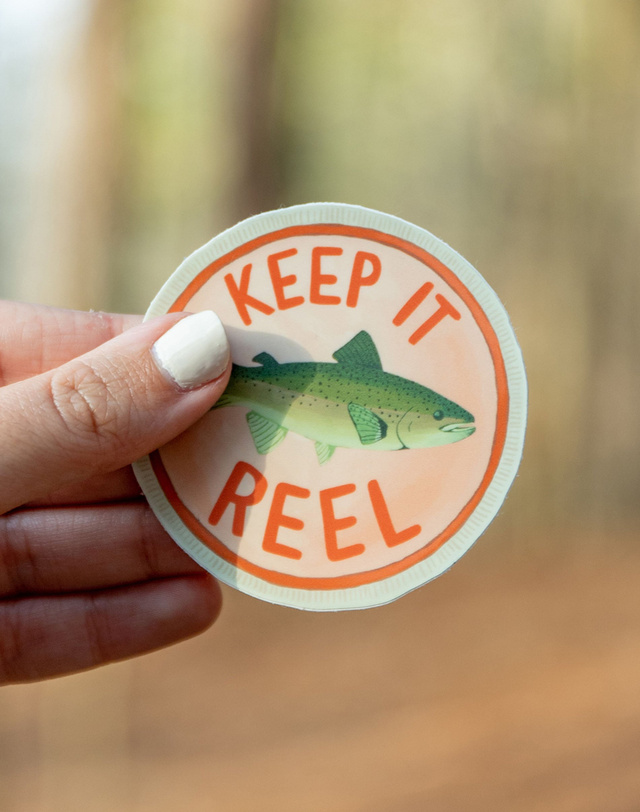 Keep It Reel Decal Sticker, 1 of 2