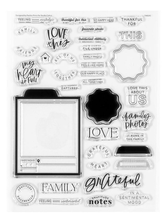 Gratitude Notes Stamp Kit, 1 of 4
