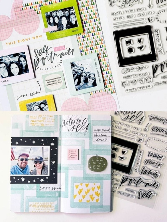 Stamp Set : 6×8 Notes To Self, 3 of 3