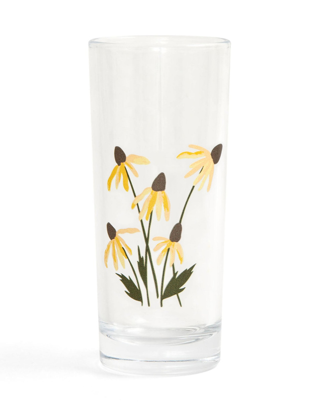 Black Eyed Susans Tall Juice Glass, 2 of 2