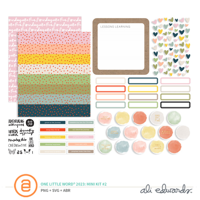 One Little Word® 2023 Digital Mini Kit #2, 1 of 1