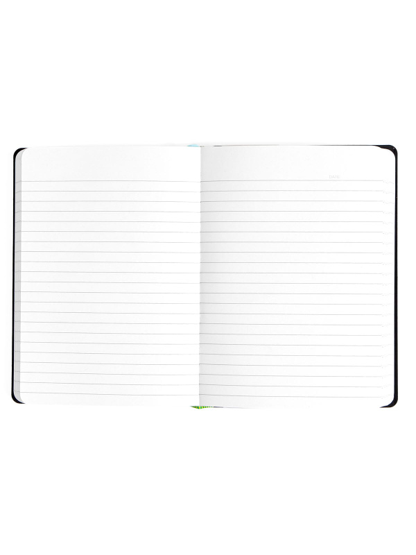 Light Blue Floral 5×7 Lined Softcover Book Journal, 6 of 6