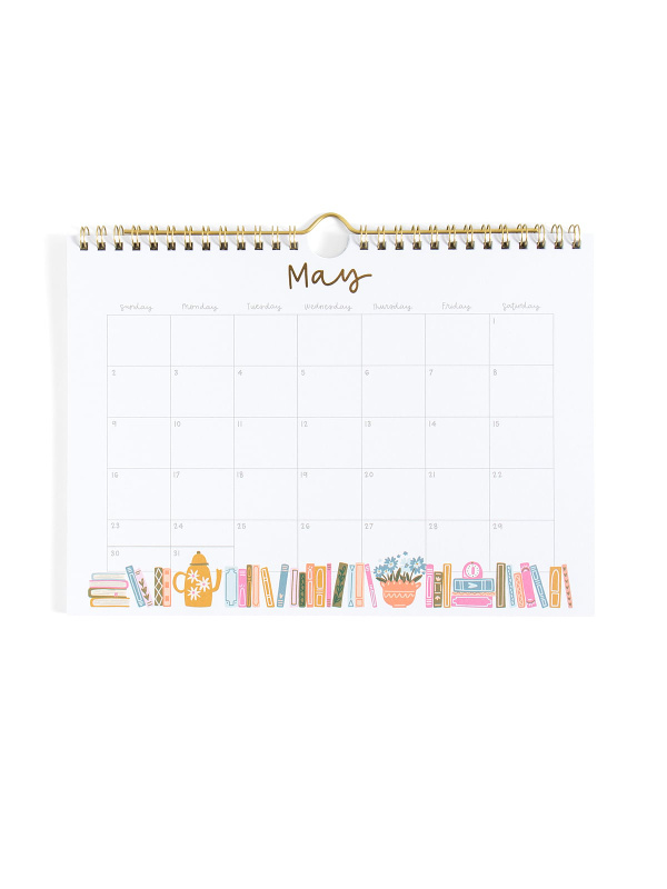 Book Lover's 2027 Spiral Hanging Wall Calendar, 9 of 10