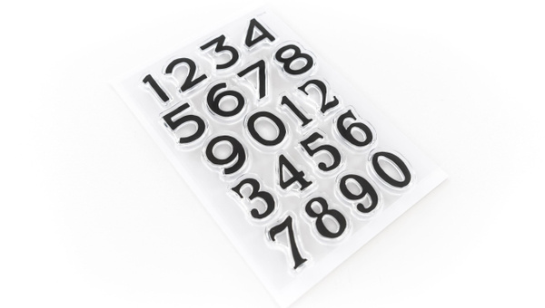 Numbers Are Awesome #16 4×6 Stamp Set, 2 of 2