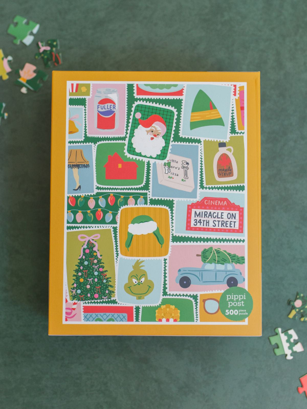Christmas Movie Favorite Stamps - 500 Piece Jigsaw Puzzle, 3 of 8