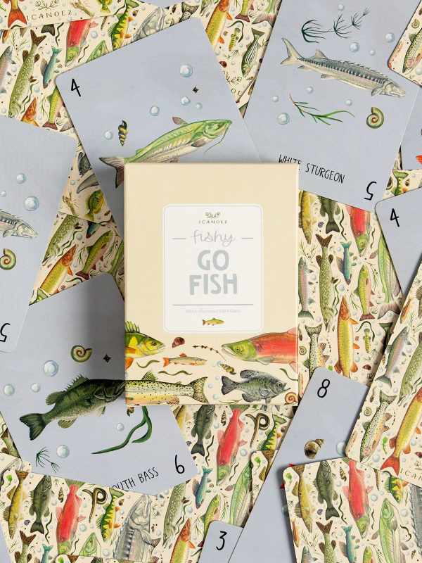 Freshwater Fish Go Fish Card Game, 3 of 3