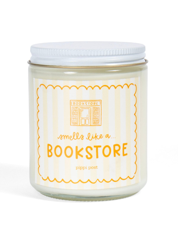 Smells Like a Bookstore Scented Soy Hand-Poured Candle, 5 of 5