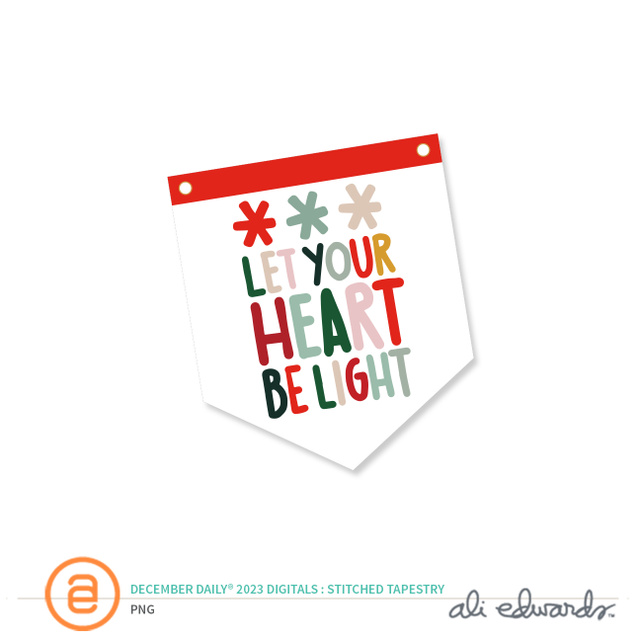 December Daily® 2023 Digital Stitched Tapestry, 1 of 1