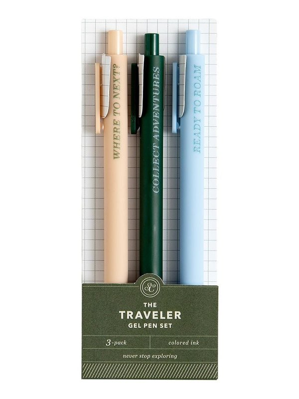 The Traveler Gel Pen Set, 1 of 3
