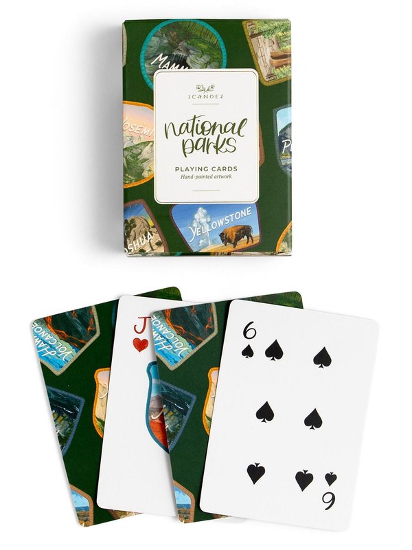 National Parks Badges Deck of Playing Cards, 1 of 3