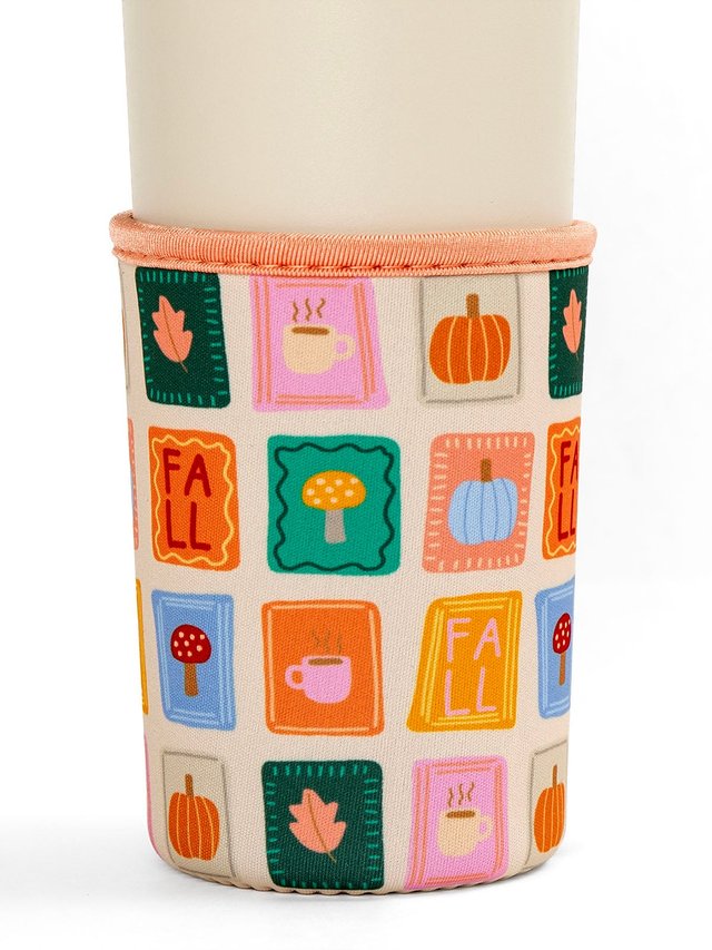 Fall Patches Drink Sleeve, 3 of 5