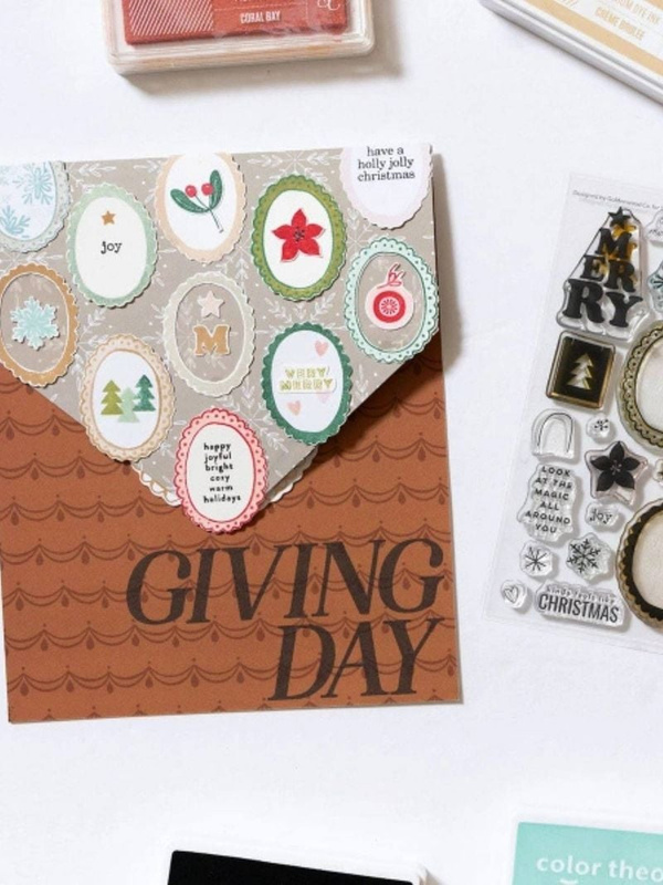 Stamp Set : 4×6 Merry Frames by Goldenwood Co, 3 of 4