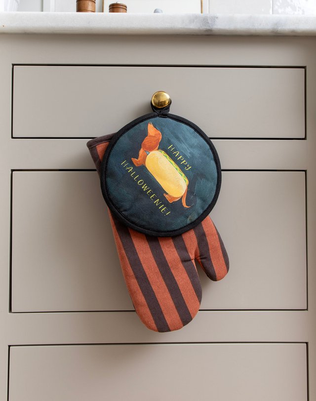 Happy Halloweenie Dog Pot Holder Set, 2 of 3