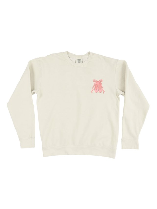 Dance Carpool Club Ballet Sweatshirt - Ivory, 3 of 4