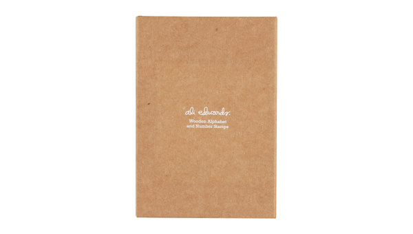 Alpha Wooden Block Stamp Set, 2 of 3