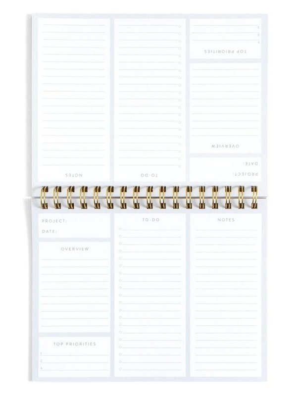 Undated Spiral Project Planner, 3 of 4