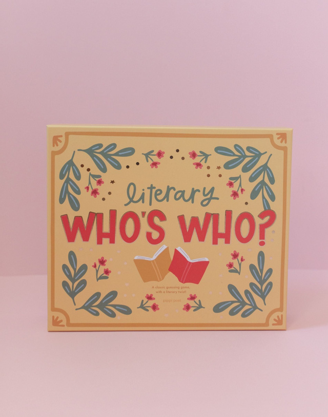 Literary Who's Who - Clues & Guessing Game, 1 of 10