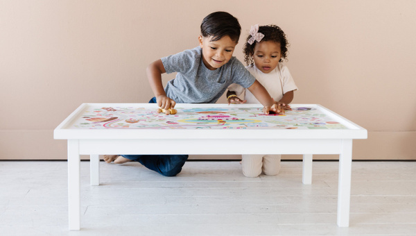 Table Top Rainbow Land Play Mat, 7 of 8