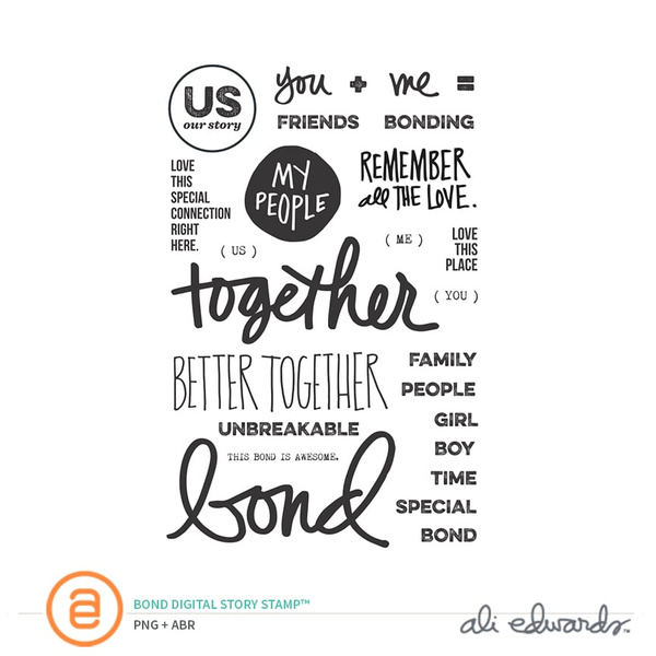 Bond Digital Story Stamp™, 1 of 1