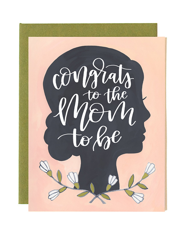 Mom to Be Greeting Card, 1 of 1