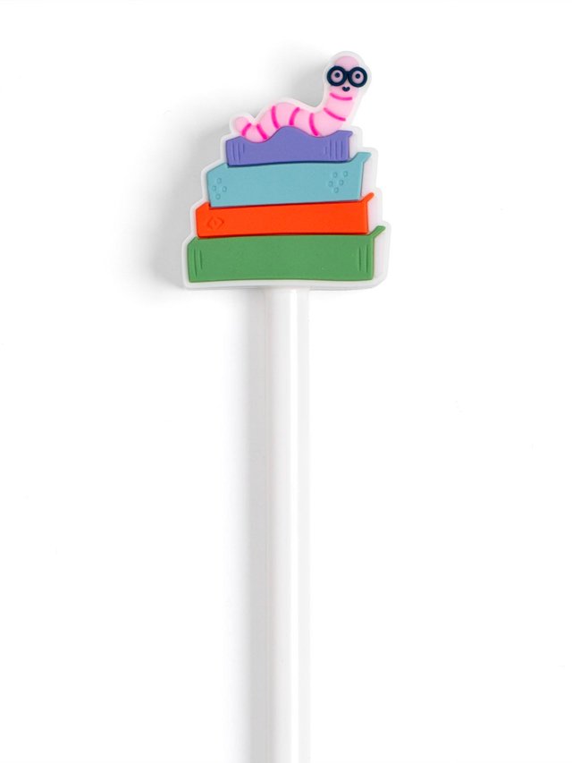 Bookworm Book Stack Gel Pen, 2 of 3