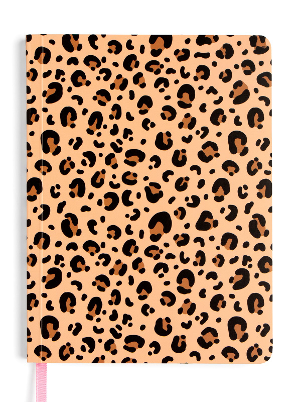 Leopard Print Soft Flex Perfect Bound Journal, 1 of 2